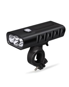 Built-in 5200mAh battery L2/T6 LED bicycle light USB rechargeable 2000 lumens bicycle light
