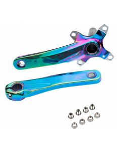 IXF Mountain bike hollow integrated crank modified single disc left and right crank 170L 104BCD 