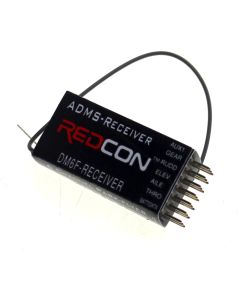Redcon DM6F DMSS 2.4G 6 Channel 6ch Receiver for Rc Helicopter Park Flyer JR XG7/XG8