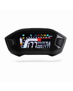 Universal Motorcycle LCD Display Cluster Replaceable Speedometer Multi-function Instrument