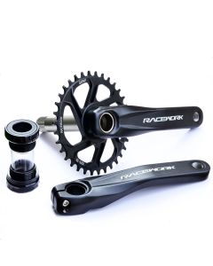 RACEWORK GXP crank mountain bike left and right crank 170 hollow sprocket with central shaft