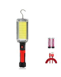 USB Charge Portable LED COB Work Light Torch Floodlight for Car Repair Outdoor Camping