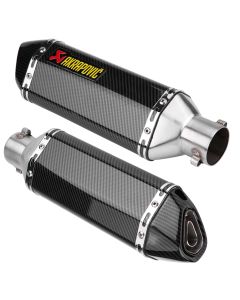 Universal Carbon Fiber Color Motorcycle Scooter Modified Muffler