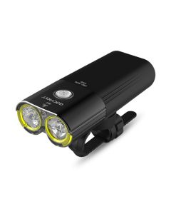 GACIRON Power Bank LED Waterproof USB Charging 1600 Lumens Mountain/High Speed ​​Bike Light