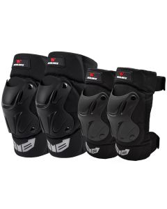 WOSAWE motorcycle adult snowboard volleyball riding arm guards hockey knee pads elbow pads set