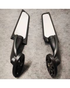 2PCS modified wind wing adjustable rotating rearview mirror for Honda CBR250R CBR300R CBR500R CBR600R CBR650R