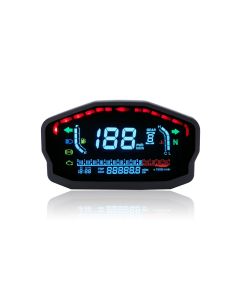 Universal LED LCD Speedometer Digital Odometer for 1/2/4 Cylinder Motorcycle