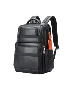 BOPAI Luxury Genuine Leather Backpack for Men Women Travel  Male Business Laptop Backpacks
