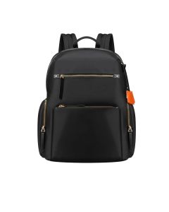 BOPAI Women Backpack Waterproof OL 14 Inch Women Laptop Backpack Plecak Black Bagpack