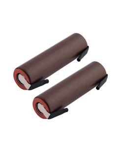 2PCS Original Battery 18650 HG2 3000mAh with Strips Soldered Batteries for Screwdrivers 30A High Current + DIY Nickel 