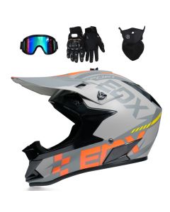 10-20 year old youth cycling helmet mountain racing breathable off-road helmet including goggles gloves mask