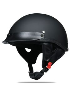 German half face electric bicycle motorcycle helmet Harley half helmet with DOT certification