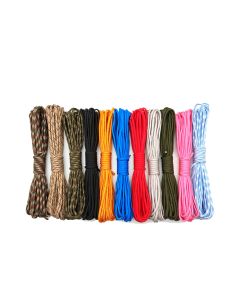 10M 20M 30M Paracord 550 Paracord Parachute Cord Lanyard Rope Mil Spec Type III 7 Strand Climbing Camping
