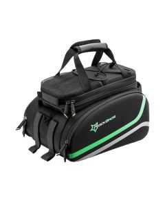 ROCKBROS large-capacity bicycle travel bag with rain cover mountain bike bicycle rack bag trunk Pan