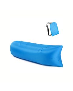 Inflatable recliner air sofa light beach sleeping bag air hammock folding fast inflatable sofa for beach camping trip