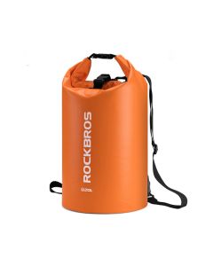 ROCKBROS 20L liters outdoor hiking sports swimming bag PVC waterproof backpack fashion one-shoulder folding bag