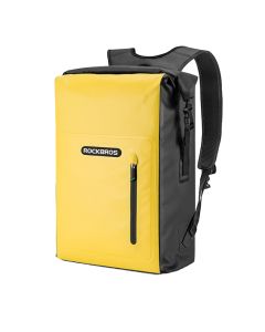 ROCKBROS waterproof sports bag 25L beach bag swimming PVC travel bag sand-proof roll top bicycle backpack