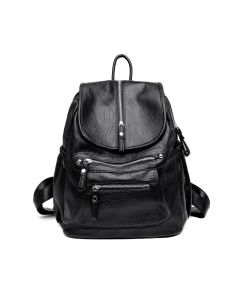 Women's backpack large capacity retro shoulder bag